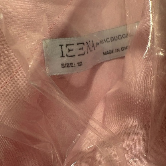 Ieena Mac Duggal One Shoulder Embroidered Floral A Line Dress - Picture 4 of 6